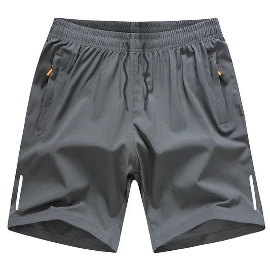Athletic Stretch Drawstring Running Shorts