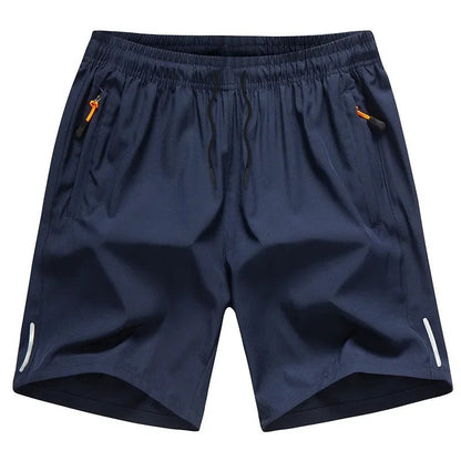 Athletic Stretch Drawstring Running Shorts