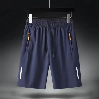 Athletic Stretch Drawstring Running Shorts