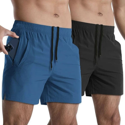 Athletic Stretch Drawstring Shorts