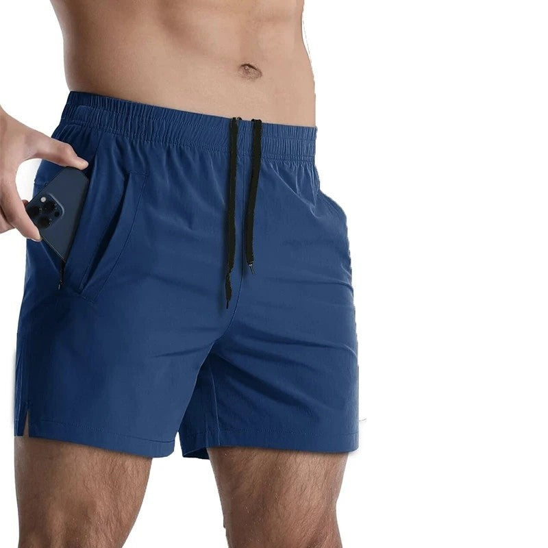 Athletic Stretch Drawstring Shorts