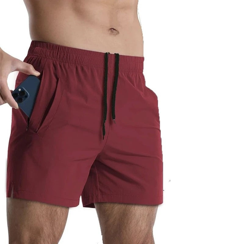 Athletic Stretch Drawstring Shorts