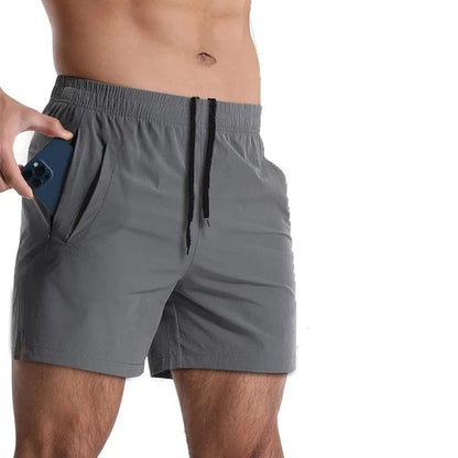 Athletic Stretch Drawstring Shorts