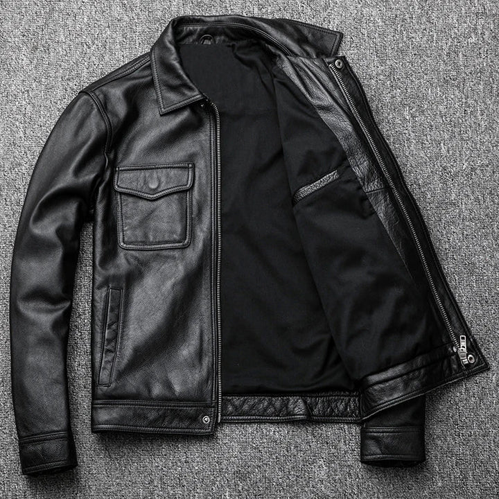 Vintage Outlaw Genuine Leather Jacket