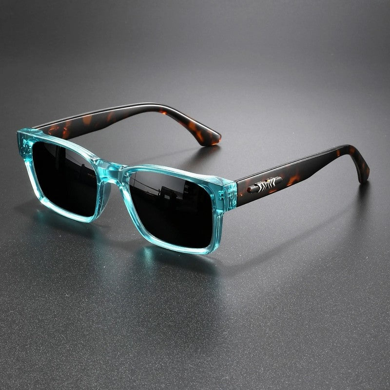 Brivano Square Frame Retro Sunglasses