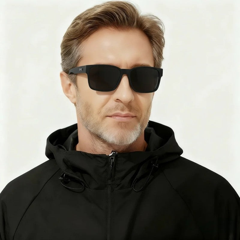 Brivano Square Frame Retro Sunglasses