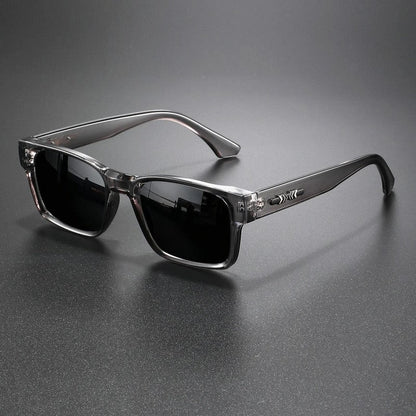 Brivano Square Frame Retro Sunglasses