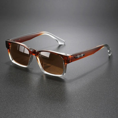 Brivano Square Frame Retro Sunglasses