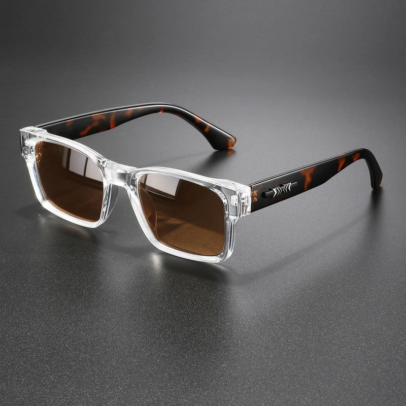 Brivano Square Frame Retro Sunglasses
