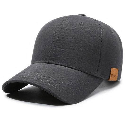 Cotton Adjustable Curved Brim Baseball Cap