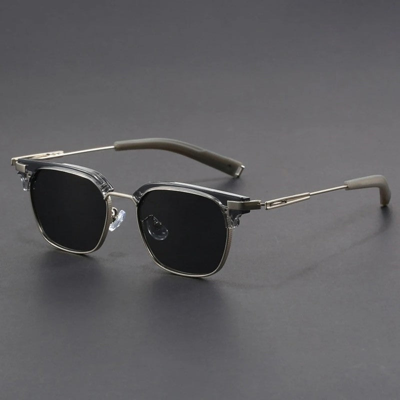 Dovari Clubmaster Metal Frame Sunglasses