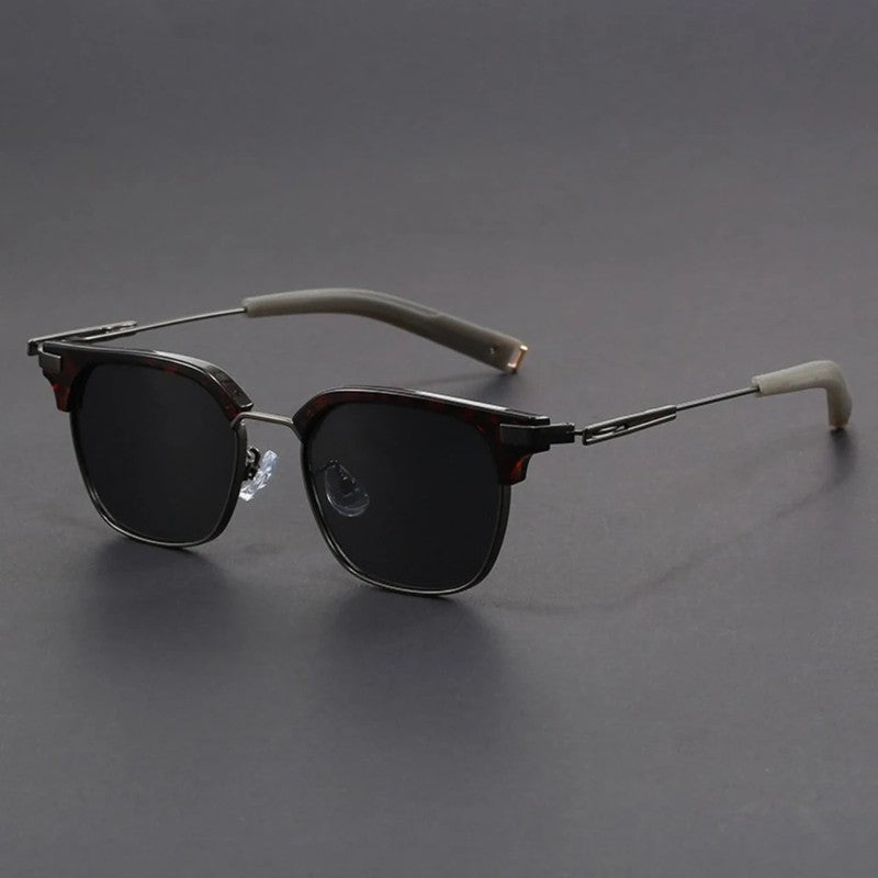 Dovari Clubmaster Metal Frame Sunglasses