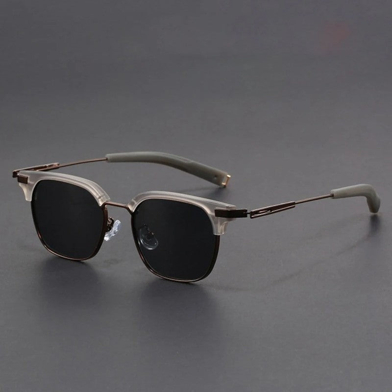 Dovari Clubmaster Metal Frame Sunglasses