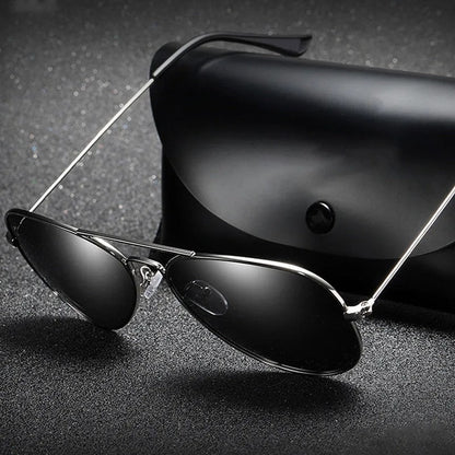 Feylor Aviator Metal Frame Sunglasses