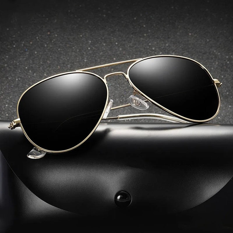 Feylor Aviator Metal Frame Sunglasses
