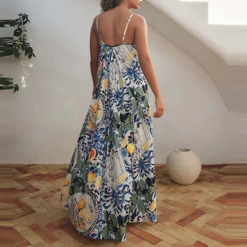 Floral Relaxed Maxi Sundress