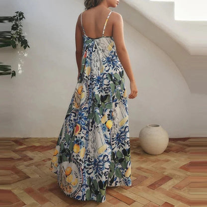 Floral Relaxed Maxi Sundress