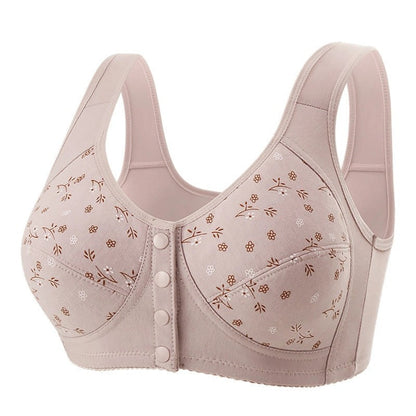 Front Closure Wireless Full Coverage Bra