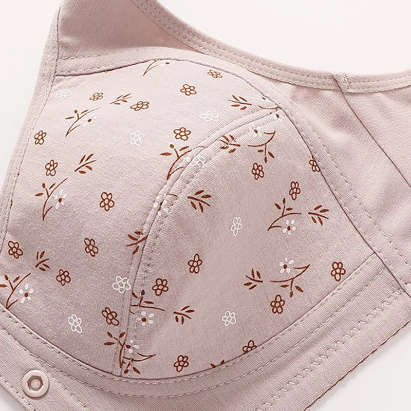 Front Closure Wireless Full Coverage Bra