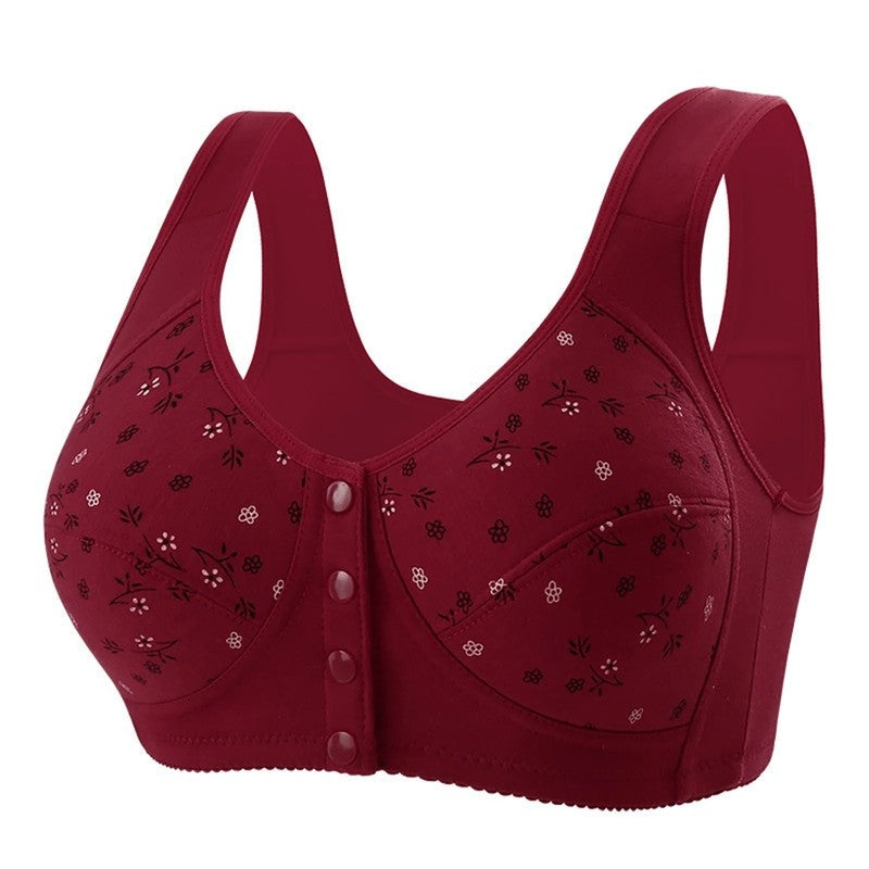Front Closure Wireless Full Coverage Bra