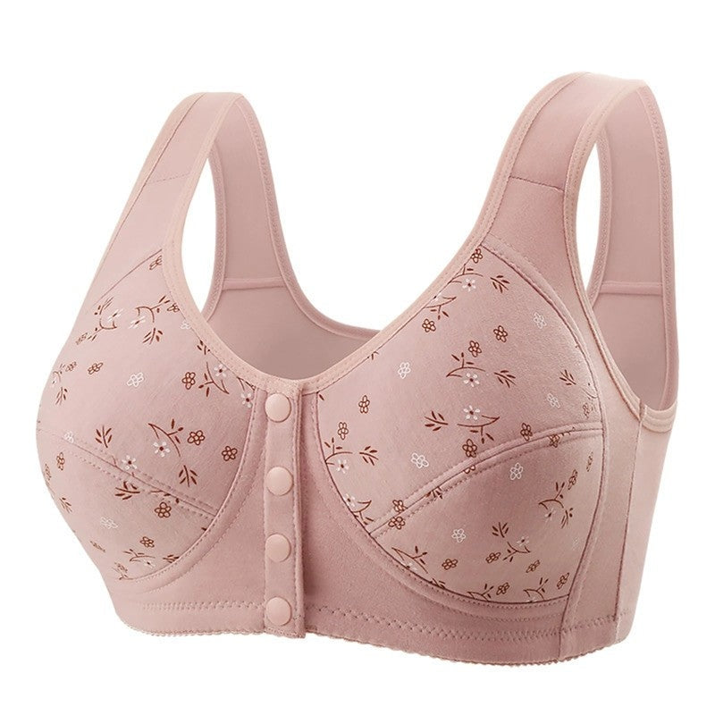 Front Closure Wireless Full Coverage Bra