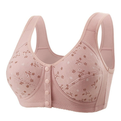 Front Closure Wireless Full Coverage Bra