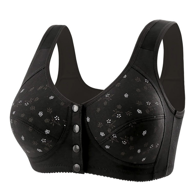 Front Closure Wireless Full Coverage Bra