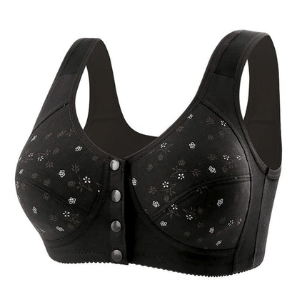 Front Closure Wireless Full Coverage Bra
