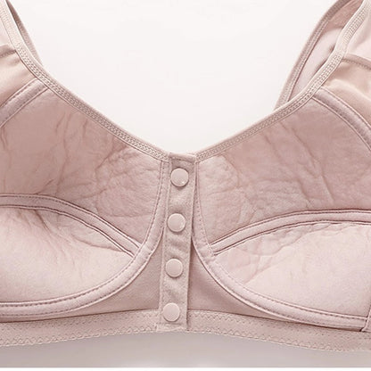 Front Closure Wireless Full Coverage Bra