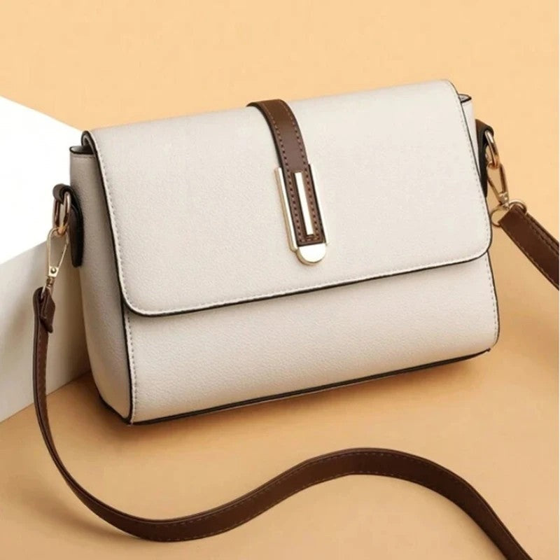 Geometric Patterned Crossbody Shoulder Bag