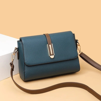 Geometric Patterned Crossbody Shoulder Bag