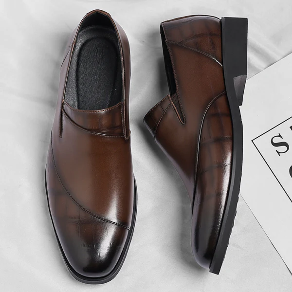Lucenti Leather Loafers
