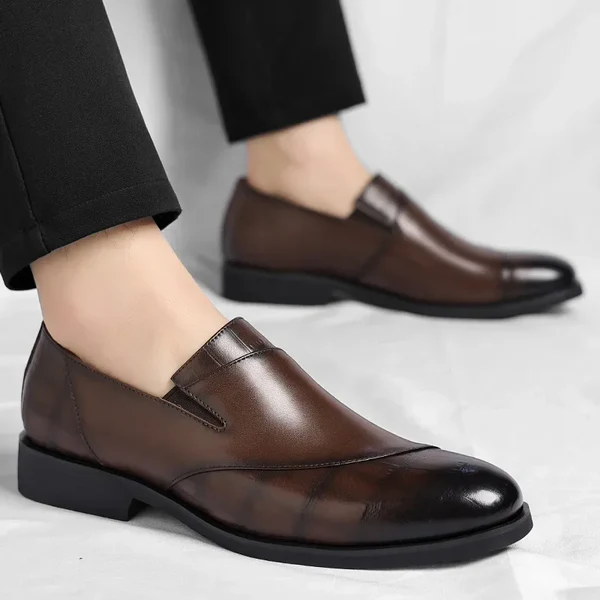 Lucenti Leather Loafers