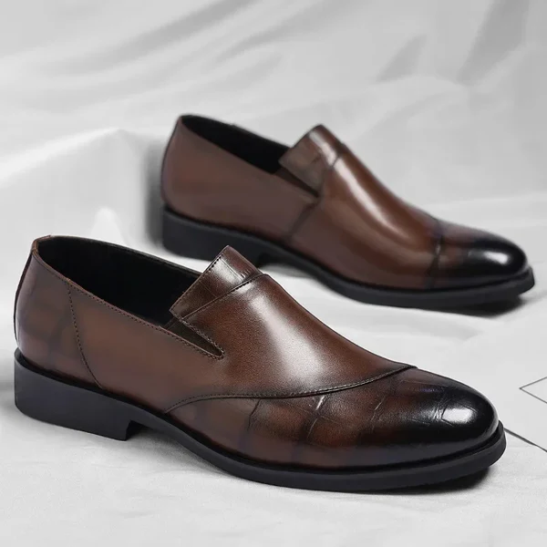 Lucenti Leather Loafers
