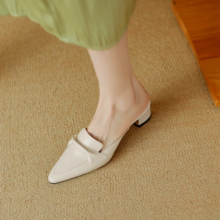 Palieri Genuine Leather Mules