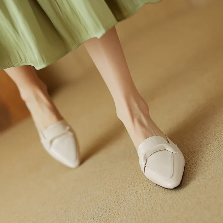 Palieri Genuine Leather Mules