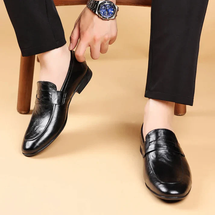 Averin Genuine Leather Loafers