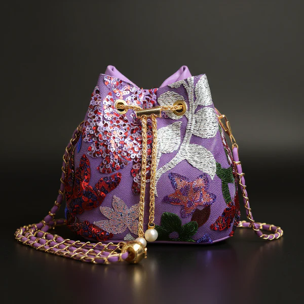 Carmelle Sequin Bag