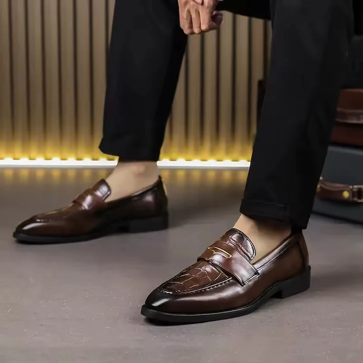 Remiel Leather Loafers