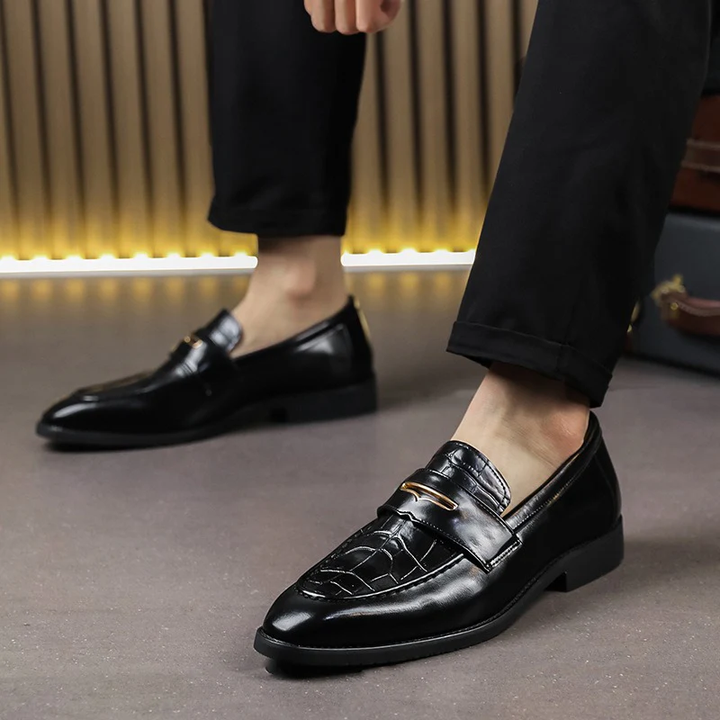 Remiel Leather Loafers
