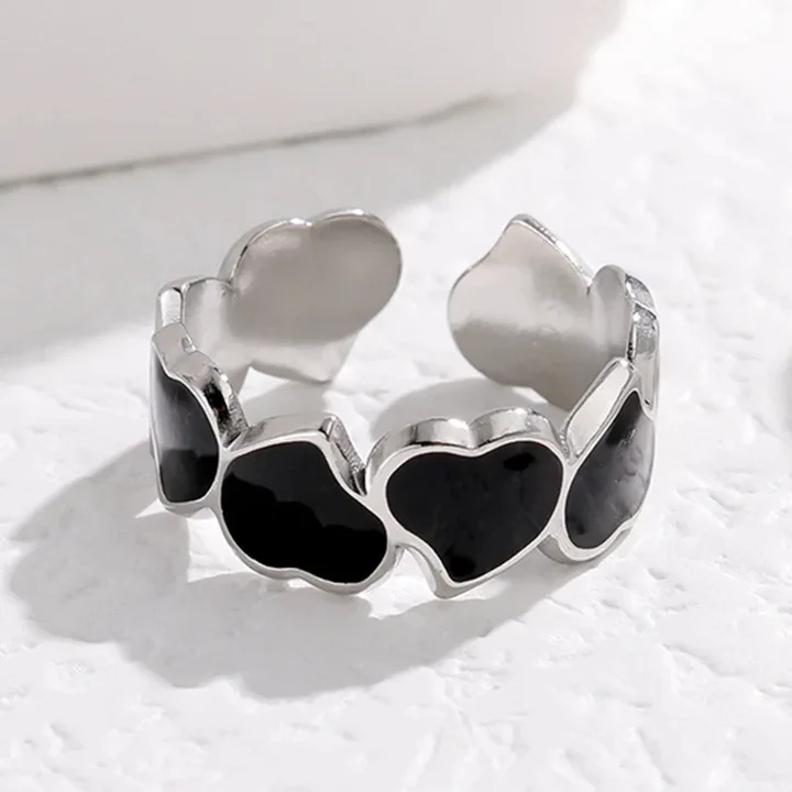 Loveknot Heart Link Ring