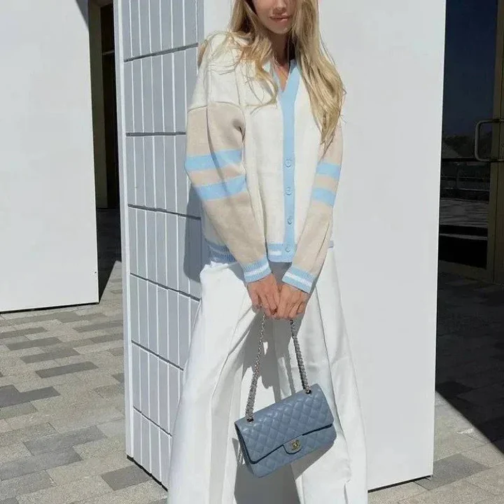 Bluemont Striped Cardigan