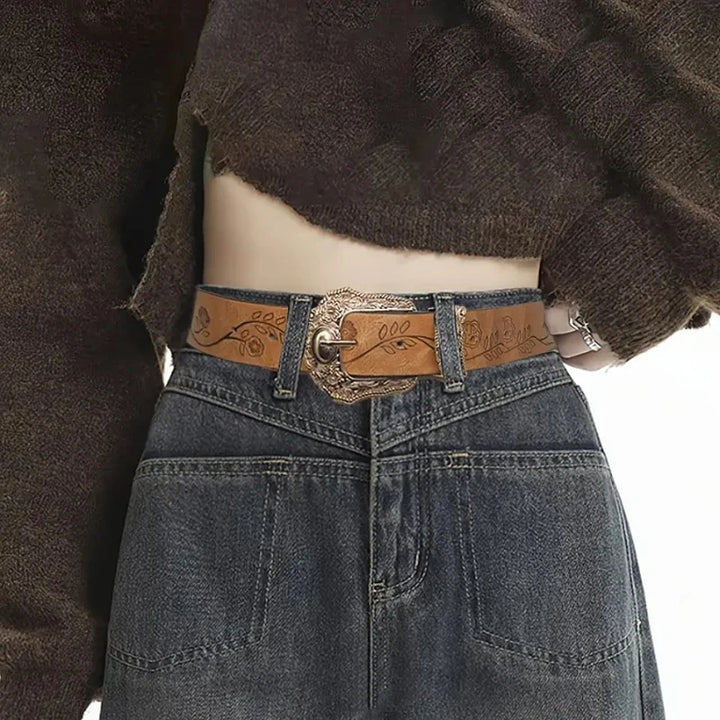 Dahlia Buckle Belt
