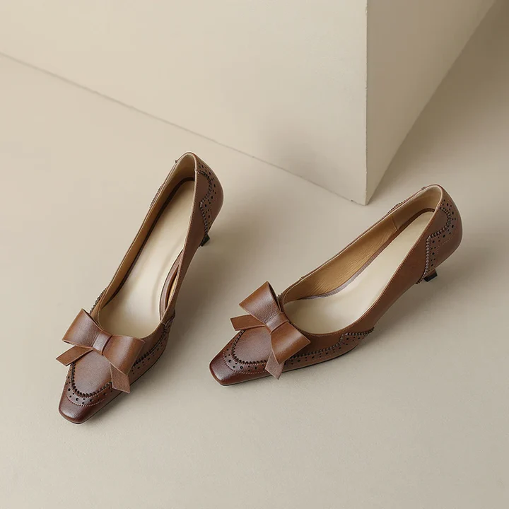 Annelise Bow Heels