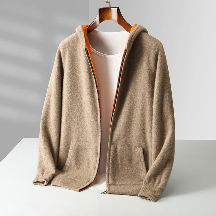 Carter Reversible Cashmere Hoodie