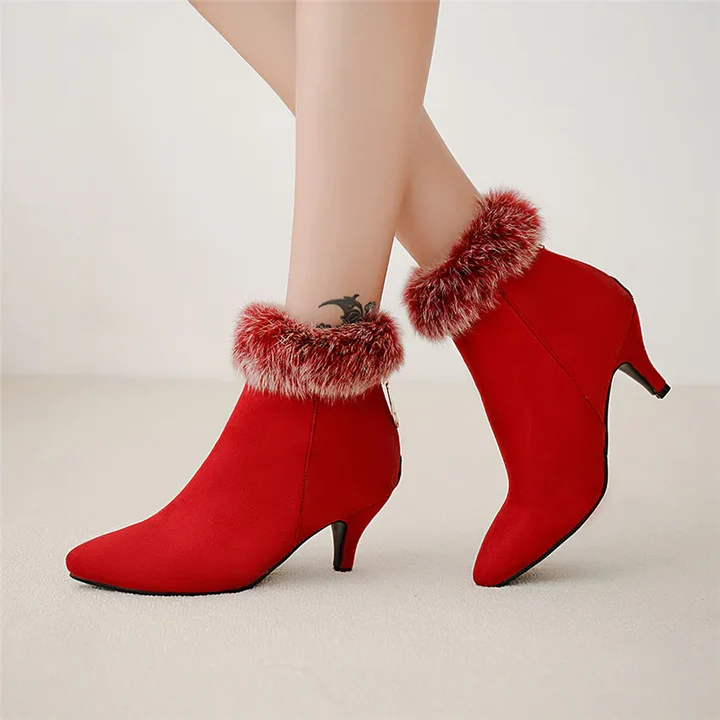 Ayla Reed Fur Boots