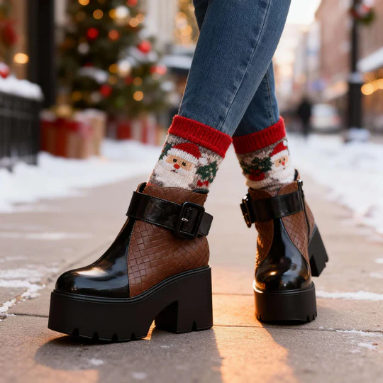 Brinley Platform Ankle Boots