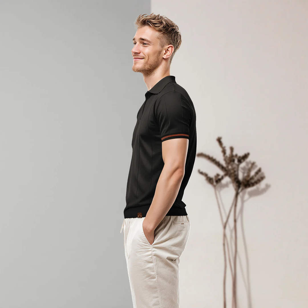 Alessio Quarter-Zip Polo