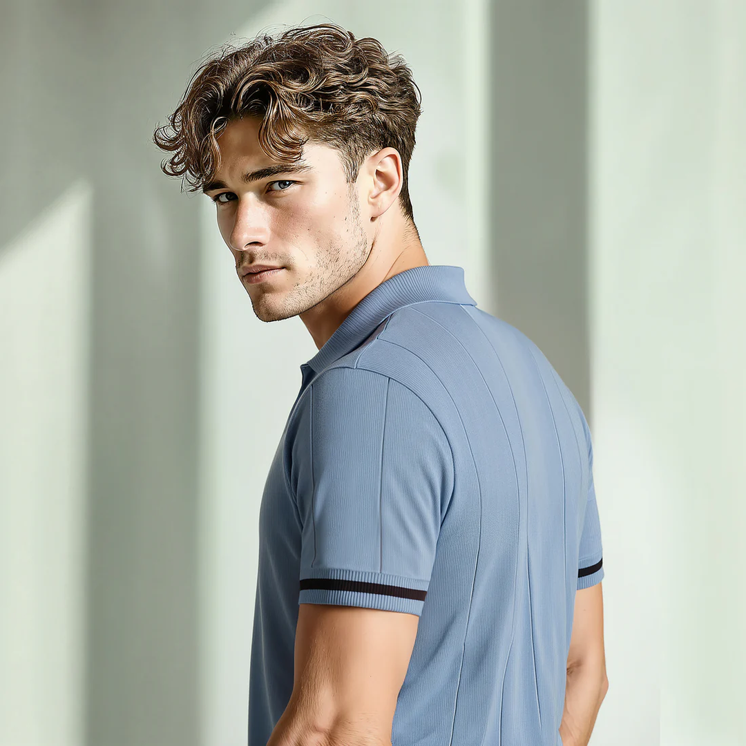 Alessio Quarter-Zip Polo