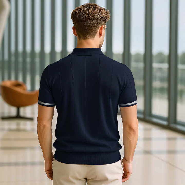 Alessio Quarter-Zip Polo